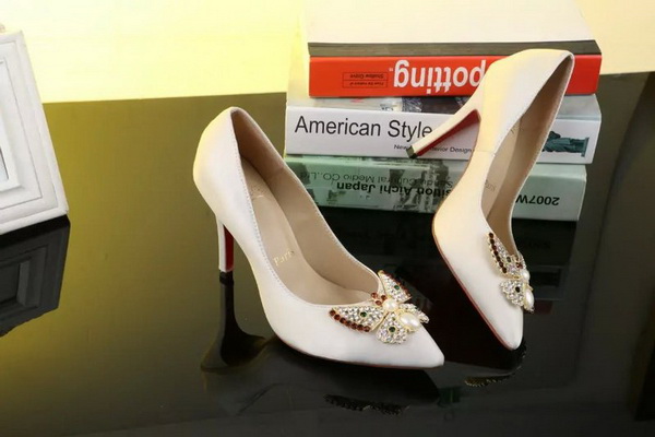 Christian Louboutin Shallow mouth stiletto heel Shoes Women--028